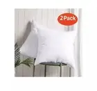 100% Cotton Throw Pillow Inserts Sham Stuffer Set, Filled Down Feathers 18x18