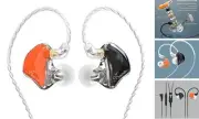 in-Ear Monitors, Bmaster Triple Driver HiFi Stereo Noise-Isolating with