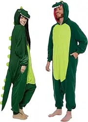 [Funziez!] Unisex Adult Pajamas - Plush One Piece Cosplay Animal Dinosaur Costume