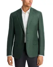 The Men's Store at Bloomingdale's Loro Piana Wool & Cashmere Fabric Melange Twill Regular Fit Sport Coat