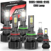 For Lincoln Navigator 2003 2004 2005 2006 LED Headlights+Fog Lights Bulbs