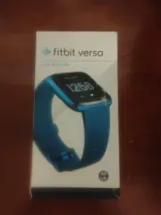 Fitbit Versa Lite Edition Health & Fitness Tracker Marina Blue Used *Working