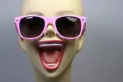 Light PINK Sexy SUNGLASSES RETRO Vintage 80's