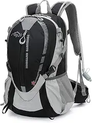 INOXTO Small Hiking Backpack with 2L Water Bladder and Waterproof Rain Cover, 25L Hydration Backpack