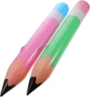 2pcs Inflatable Pencil Decorations for Back to School Giant Crayon Balloons for Classroom Fun and Charming Party Supplies Lightweight and Portable Classroom Decor