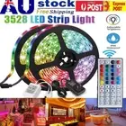 5-30m 3528 RGB LED Strip Lights Waterproof IP65 44Key IR Controller & AU Adapter