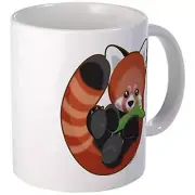 11oz mug Red Panda - Printed Ceramic Coffee Tea Cup Gift