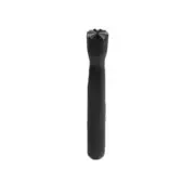Thunder Group PLML008T 8" Triangular Head Black Polycarbonate Muddler
