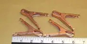 Mueller 46A electrical alligator test clips, qty. 4 for 1 price - New
