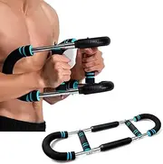 Adjustable Twister Arm Exerciser with Skipping Rope, U-Shaped Wrist Strength Trainer, Home Chest Expander For Shoulder, Arm and Chest Exercise, Arm Strengthening, Upper Body Strength Training Etc