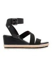 [Nine West] Plia Wedge in Black