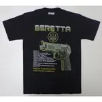 【MR.17】軍事 BERETTA 貝瑞塔 177 手槍 生存遊戲 進口T-SHIRT 短袖 T恤(AM032)