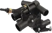 LR004318 6H4Q8A586DC Thermostat Housing Compatible For Land Rover Range Rover Sport 2005-2013 Vogue 2002-2012 3.6L V8 Diesel