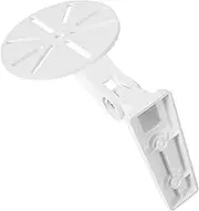 PHENOFICE Camera Wall Bracket Vlogging Camera Projector Bracket Holder Camera Bracket Holder Round Ring Mounting Bracket Ring Camera Mount No Drill Ring Camera Door Mount White Plastic