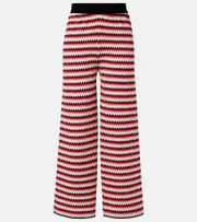 [La DoubleJ] La DoubleJ Checkers knitted wide-leg pants UK 10 multicoloured