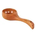 Wooden Kitchen Scoop Rice Server Spoon Pouring Ladle Salad Spoon