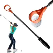 Nkmujil Golf Ball Grabber | Golf Ball Retrieval Tool | Golf Ball Retriever | Golf Gear for Ponds and Tall Grass Golf Accessories for Water Hazards and Bushes, Conveniently Extendable for Easy Reach