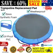 14 ft Replacement Trampoline Safety Spring Pad Cover Reinforced Outdoor Round AU