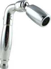 High Sierra's Solid Metal Handheld Showerhead with Trickle 1.25 GPM, Chrome