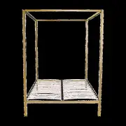 4 Four Poster Queen Bed Frame