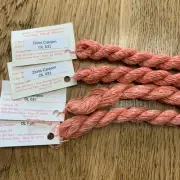 Oriental Linen Thread Gatherer Embroidery Thread 52% Silk 4 skeins 20 Yards Each