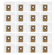 For DEEBOT X1 OMNI Robot Vacuum Cleaner High Capacity Leakproof Dust Bag Replacement Parts, 20 Pack