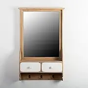 Mirrored Wooden Wall Cabinet