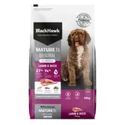 Black Hawk Original Mature Lamb & Rice Dry Dog Food 20kg