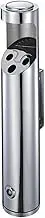 Outdoor Trash Can Outdoor Vertical Ash Column Trash Can Stainless Steel Wall-Mounted Ashtray Hotel Cigarette Butt Extinguisher Bucket Outside Garbage can