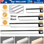 LED Motion Sensor Under Closet Cabinet Light Rechargeable Magnetic Dimmable Lamp