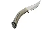 4.5" Rite Edge Skinner Knife, mirror finish stainless skinner blade wf-1234