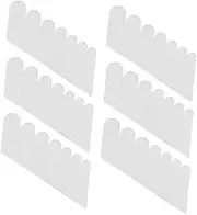 Beaupretty Nail Sticker Silk Material 6 Sheets Nail Protector Comfortable Nail Reinforce Wrap