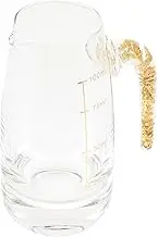 CONGARTENO Creative Wine Decanter Elegant Crystal Glass Liquor Dispenser for Home Bars Restaurants Design for Smooth Pouring for Entertaining Banquets