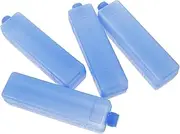 4Pcs Reusable Ice Packs for Lunch Boxes and Coolers Freezer Packs for Food Transport Safe and Easy to Use Ice Blocks for Keeping Items Cold