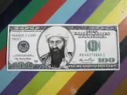 vtg 1990s Fuct Clothing skateboard Streetwear sticker Bin Laden dollar