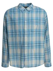 [Thisisneverthat®] Thisisneverthat-Check Shirt Shirts Light Blue-Uomo L
