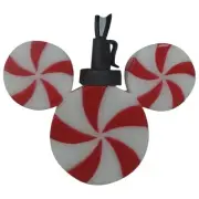 Disney 12-Count Mickey Mouse Shimmering Magic Peppermint LED Hanging Decorations