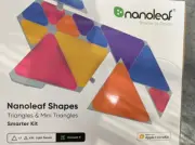 New NanoLeaf Smarter Kit Shapes Triangles & Mini Triangles 17 Panel Starter Kit