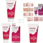 Kaylite Face Wash Salicylic Acid Aloe Vera Extract For Soft Flawless Skin Pack 3