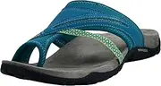 [MERRELL] Women's Terran Post II Sandal, Teal, 9 M US