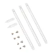 Porcelain Measuring Pottery Tool Combination Set Multipurpose Pottery Rulers