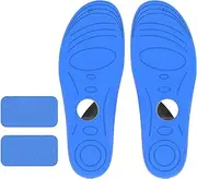 [Generic] Arch Support Inserts Women | Cushioned Insoles | Anti-lost Locator Cushioned Foot Pad for Beach Shopping Hiking Travel Elderly Children Walking