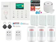 R01 WiFi 4G GSM TUYA APP Wireless Home Security Burglar Alarm System Auto Dialer