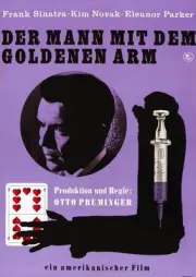 The Man With The Golden Arm poster German Frank Sinatra 1955 Old Movie Photo