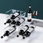 Wine Beer Stacking Bottle Rack Kitchen Stackable Fridge Organiser Can Holder