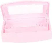 FOMIYES Box Thermometer Box Sterilizer Storage Organizer Tweezer Sterilizer Tray Professional Sterilizer Tray Storage Case for Para Uñas Tool Plastic Nail
