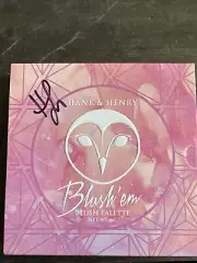 New Hank & Henry Blush’em Blush Palette NIB Signed By Henry Autographed