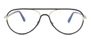 Tom Ford FT5897-B Blue-Light Block 001 Men's Glasses Gold Size 57 - Private Health Rebate - Blue Light Block Available