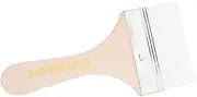Painting Brush Kit Flat Tips Oil Painting Cleaning Brush Set for Art Students Professionals