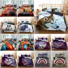 Animals Wolf Doona Duvet Cover Bedding Set Single Double Queen King Quilt Covers